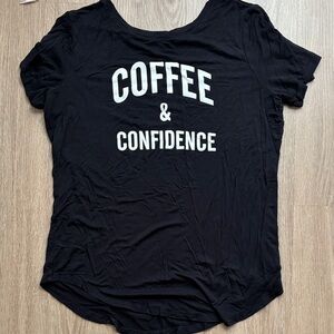 Old Gringo Black 'Coffee & Confidence' Graphic Tee